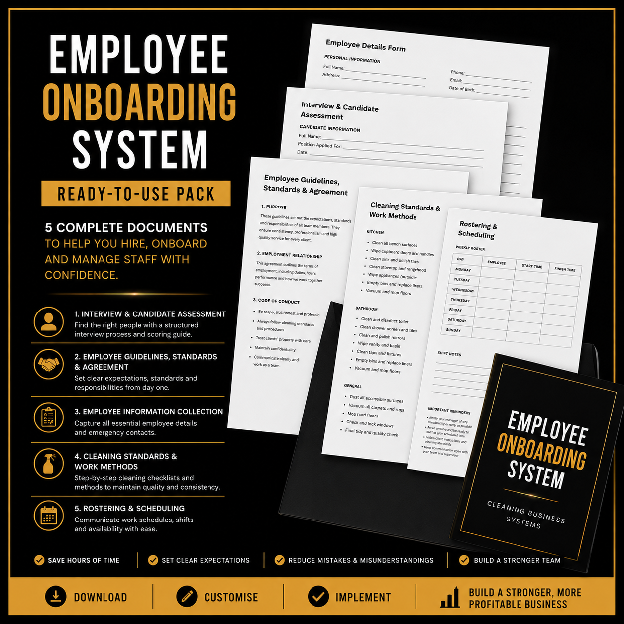 The OG Cleaning Business Employee Onboarding Systems