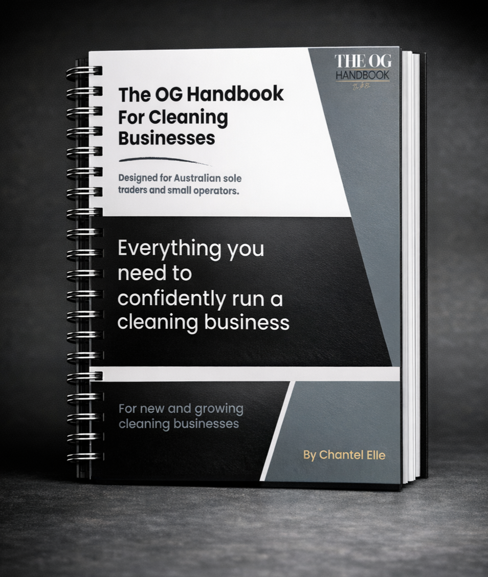 The OG Business Handbook For Cleaning Businesses